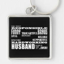 Husbands Wedding Anniversaries Birthdays Qualities Keychains