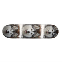 Husky Dog Skateboard