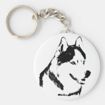 Husky Keychain Siberian Husky Malamute Dog Gifts