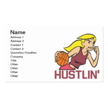 Hustlin Business Card Template