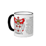 Huston Family Coat of Arms mugs