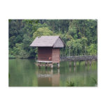 Hut on a Lake  Postcard