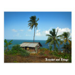 Hut On Trinidad's North Coast Post Card