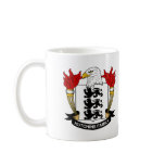 Hutchins Family Crest Coffee Mugs
