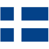 Hvitblainn (Alternative), Iceland flag Photo Cut Out