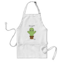 "Hwugs???" Cactus Apron