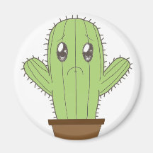 "Hwugs???" Cactus Fridge Magnets