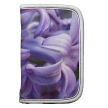 Hyacinth Flowers Wallet Folio Folio Planners