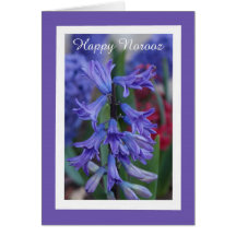 Hyacinth Persian New Year Card