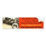 Hybrid hot rod bumper stickers