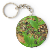 Hybrid of Prairie lady's slipper and Yellow lady's Key Chains