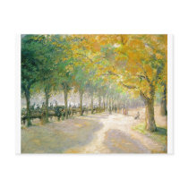 Hyde Park Camille Pissarro 1890 tree autumn fall
