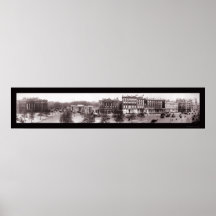 Hyde Park, London Photo 1909 Print