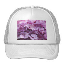 Hydrangea Blossoms Baseball Cap Trucker Hat