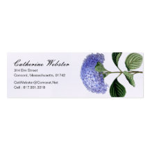 Hydrangea Botanical Business Card