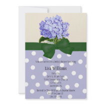 Hydrangea Bridal Shower Invitation