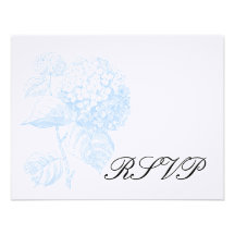 Hydrangea FORMAL WEDDING INVITATION