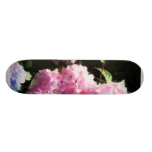 Hydrangea in Sunshine Skateboard Decks