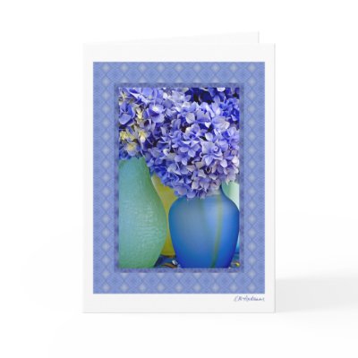 Hydrangea medley IV Card