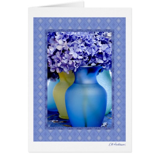 Hydrangea medley VI Card