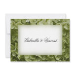 Hydrangea Wedding Flat Stationery Note Cards Personalized Invitation