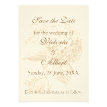 Hydrangea Wedding Invitation