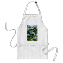 Hydrangeas and Bird Houses Aprons