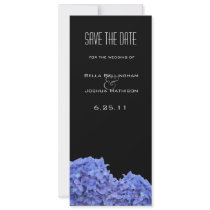 Hydrangeas Save the Date Announcement