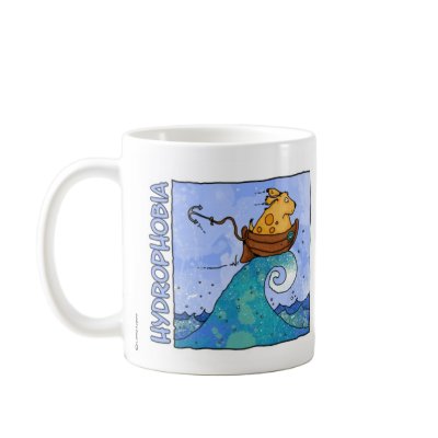 hydrophobia coffee mug by cfkaatje