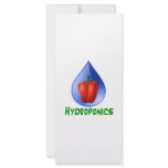 Hydroponics, Bell Pepper, drop, green text rack cards