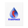 Hydroponics, chili pepper, blue text design post cards