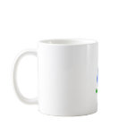 Hydroponics Leaf lettuce blue drop green text mugs