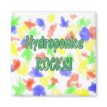 Hydroponics Rocks Green Grass Text Texture magnets