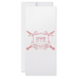 Hye Swords Pink Rack Cards