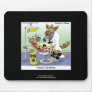 Hyena Dentistry Cartoon Funny Quality Mouse Pad