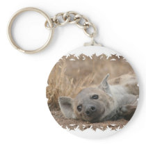 Hyena Picture Keychain