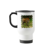 Hyena Prowl  Plastic Travel Mug