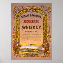 Hygienic Whiskey: 1860 - Poster