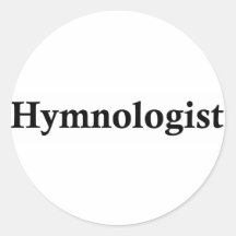 hymnologist stickers
