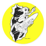 HYPE: Rocket Powered Skateboard stickers