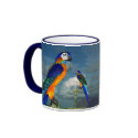 HYPER PARROTS / BLUE ARA mugs