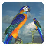 HYPER PARROTS / BLUE ARA STICKER