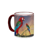 HYPER PARROTS / RED ARA mugs