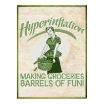 Hyperinflation Print posters
