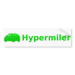 hypermiler bumper stickers