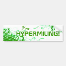 Hypermiling Bumper Sticker