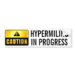 Hypermiling Bumper Sticker Bumper Sticker III bumper stickers