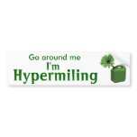 Hypermiling Bumper Sticker I bumper stickers
