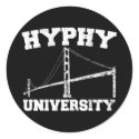 Hyphy University yay area stickers
