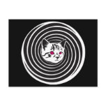 Hypno-Cat postcards